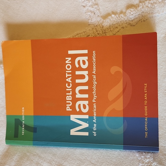 PUBLICATION MANUAL OF THE AMERICAN PSYCHOLOGICAL ASSOCIATION SEVENTH EDITION 2020 PDF DOWNLOAD visual data 8